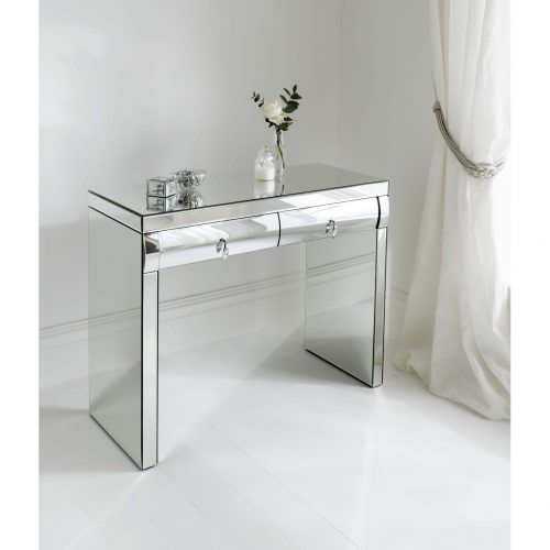 Mirrored Modern Console Tables (Photo 11 of 20)