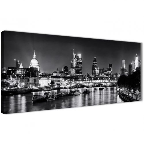 Canvas Wall Art Of London (Photo 15 of 15)