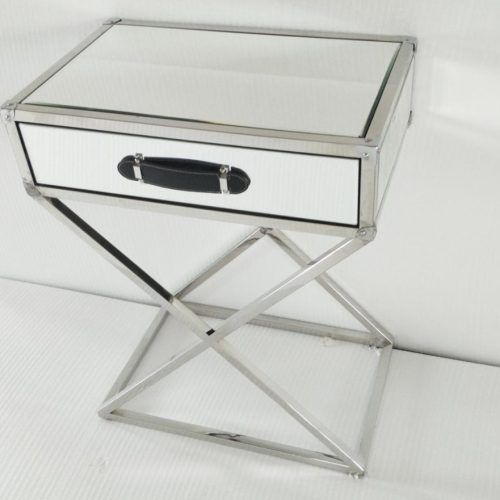 Silver Stainless Steel Console Tables (Photo 5 of 20)