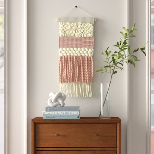 Blended Fabric Teresina Wool And Viscose Wall Hangings With Hanging Accessories Included (Photo 7 of 20)
