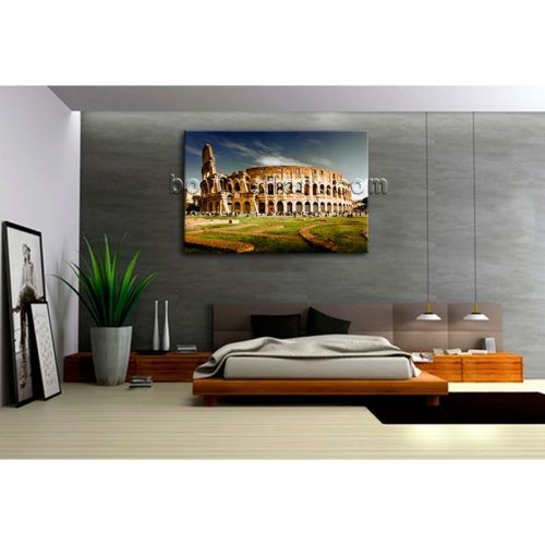Canvas Wall Art Of Rome (Photo 6 of 15)