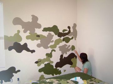 Camouflage Wall Art