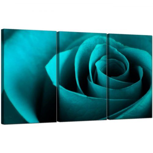 Roses Canvas Wall Art (Photo 14 of 15)
