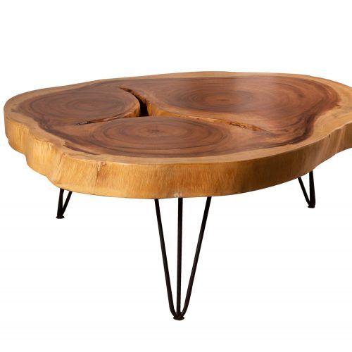 Acacia Wood Coffee Tables (Photo 6 of 20)