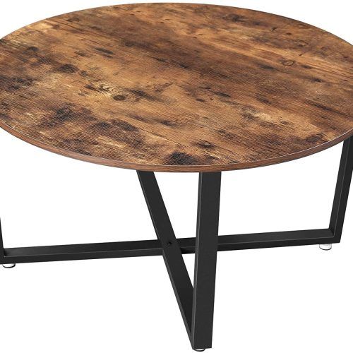 Round Industrial Coffee Tables (Photo 8 of 20)