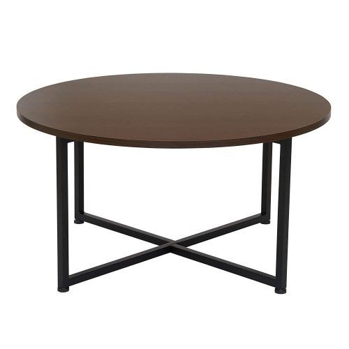 Round Coffee Tables With Steel Frames (Photo 14 of 21)