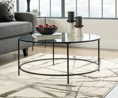 20 Collection of Full Black Round Coffee Tables