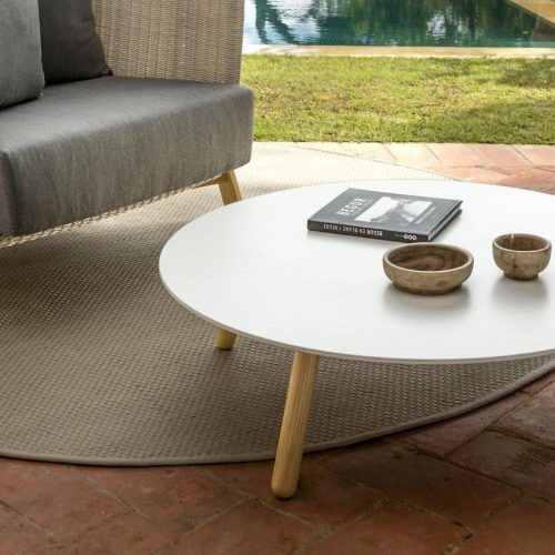 Outdoor Half-Round Coffee Tables (Photo 7 of 20)