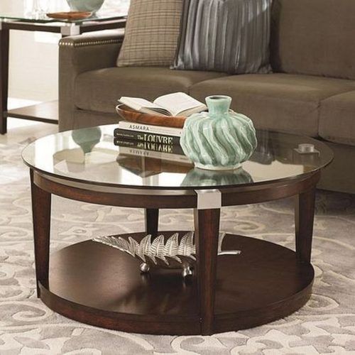 Glass Coffee Tables With Lower Shelves (Photo 20 of 20)