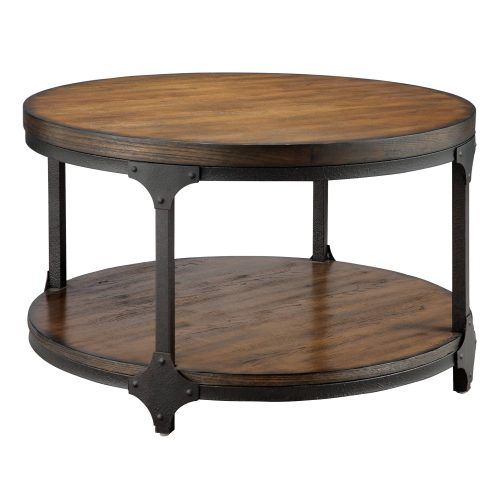 Round Industrial Coffee Tables (Photo 11 of 20)