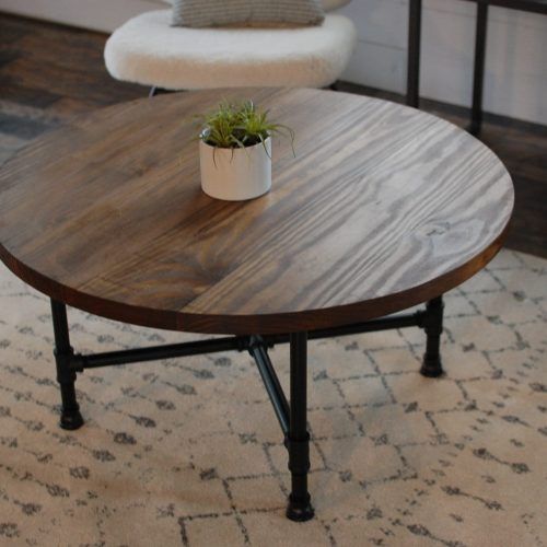 Round Industrial Coffee Tables (Photo 5 of 20)