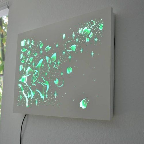 3D Wall Art With Lights (Photo 16 of 20)