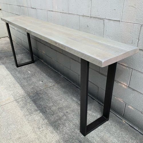 Smoke Gray Wood Console Tables (Photo 20 of 20)