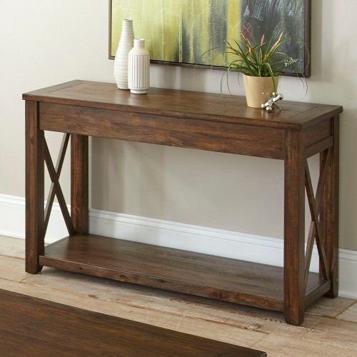 Rustic Bronze Patina Console Tables (Photo 8 of 20)