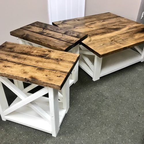 Brown Rustic Coffee Tables (Photo 7 of 20)