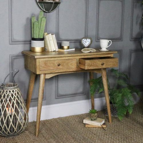 Rustic Barnside Console Tables (Photo 13 of 20)