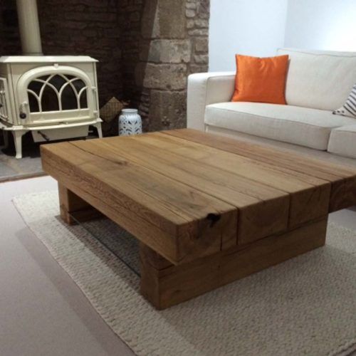 Rustic Wood Coffee Tables (Photo 16 of 21)
