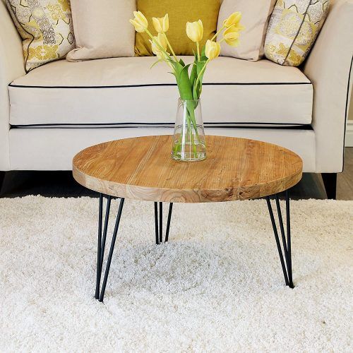 Coffee Tables With Round Wooden Tops (Photo 9 of 20)