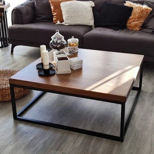 Metal And Wood Coffee Tables (Photo 1 of 20)