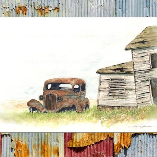 Vintage Rust Wall Art (Photo 5 of 20)