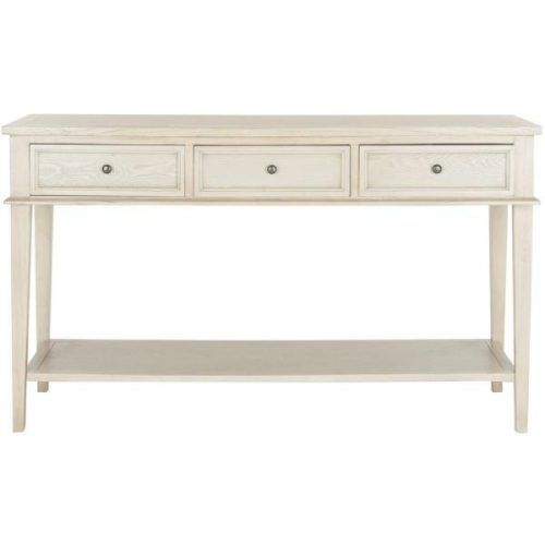 Oceanside White-Washed Console Tables (Photo 3 of 20)