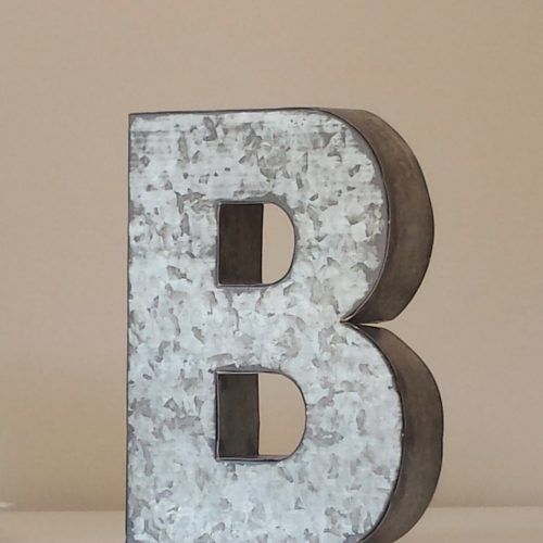 Metal Letter Wall Art (Photo 6 of 20)