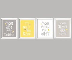  Best 20+ of Gray and Yellow Wall Art