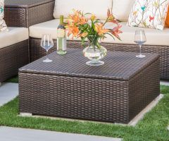 20 Best Collection of Outdoor Coffee Tables with Storage