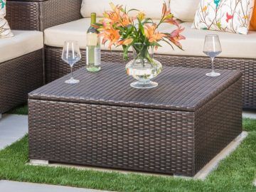 Outdoor Coffee Tables with Storage
