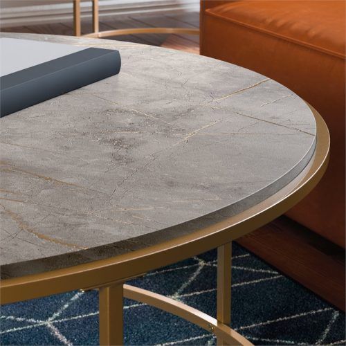 Deco Stone Coffee Tables (Photo 4 of 20)