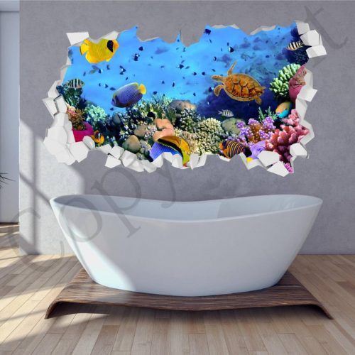 3D Wall Art For Bathroom (Photo 12 of 20)