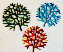 20 Inspirations Colorful Branching Wall Art