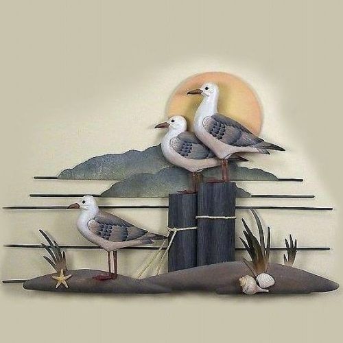 Seagulls Metal Wall Art (Photo 7 of 20)
