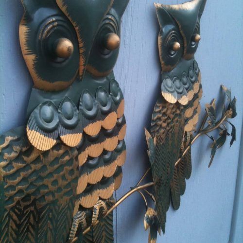 Owls Metal Wall Art (Photo 14 of 20)