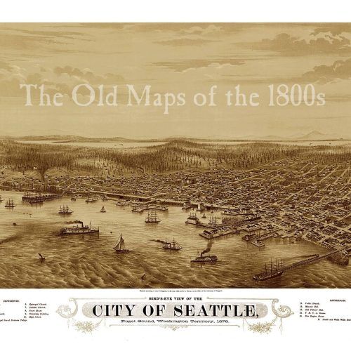 Seattle Map Wall Art (Photo 7 of 20)