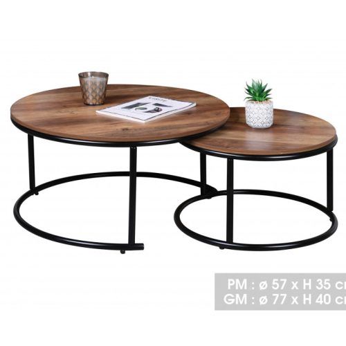 Metal And Wood Coffee Tables (Photo 16 of 20)