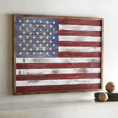 American Flag Wall Art (Photo 14 of 15)