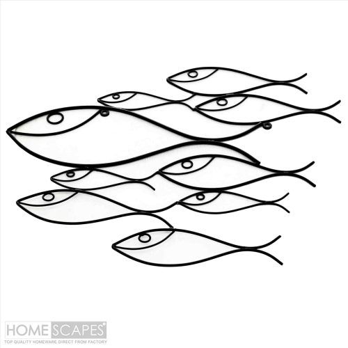 Fish Shoal Metal Wall Art (Photo 16 of 30)