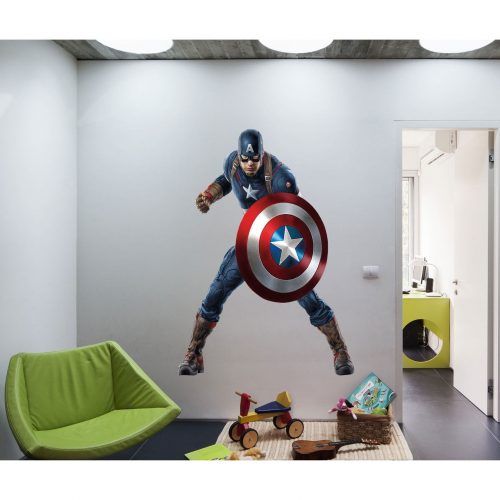 Captain America Wall Art (Photo 8 of 15)