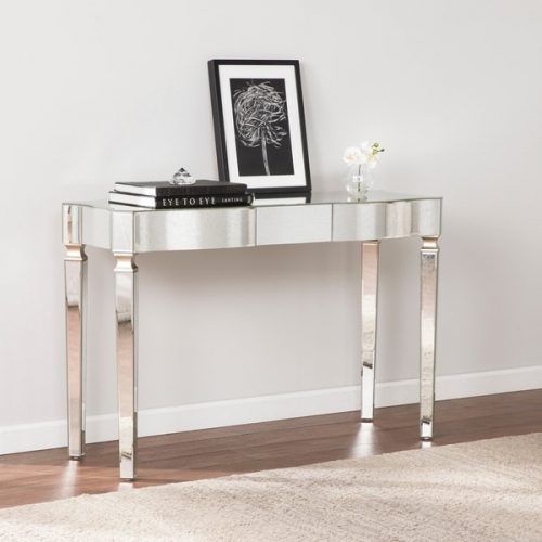 Antique Silver Metal Console Tables (Photo 18 of 20)