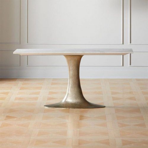 White Marble Gold Metal Console Tables (Photo 7 of 20)