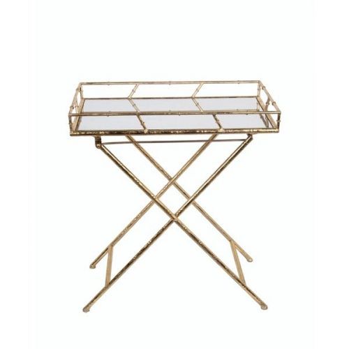 Silver Leaf Rectangle Console Tables (Photo 8 of 20)