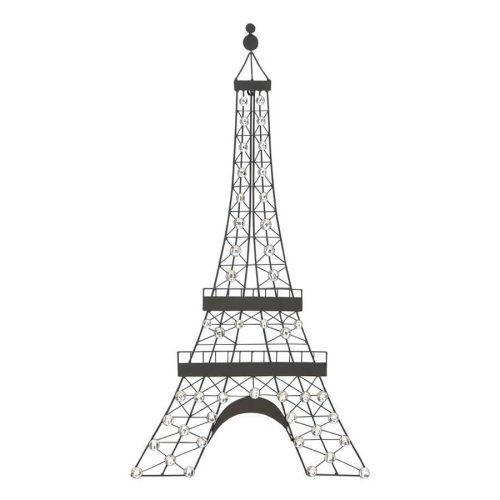 Eiffel Tower Metal Wall Art (Photo 3 of 30)