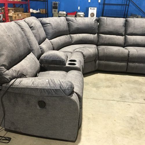 Dark Grey Polyester Sofa Couches (Photo 17 of 20)