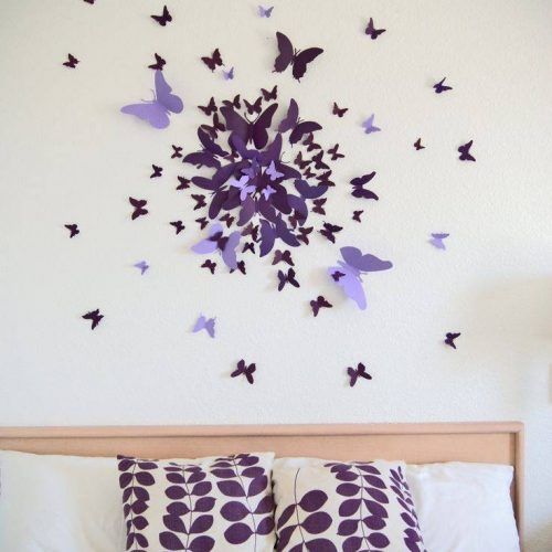 Butterfly Map Wall Art (Photo 11 of 20)