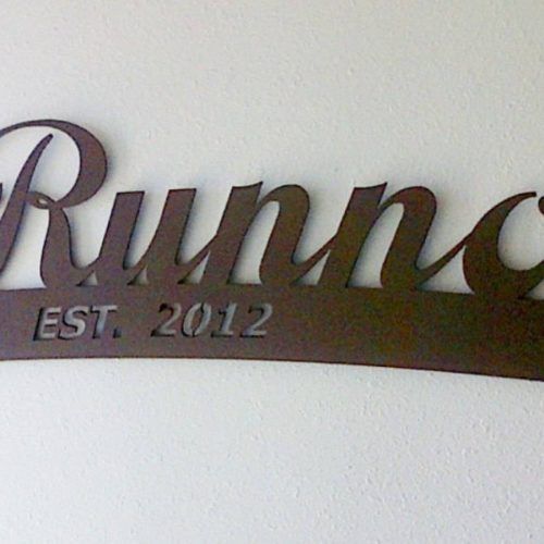 Personalized Last Name Wall Art (Photo 6 of 20)
