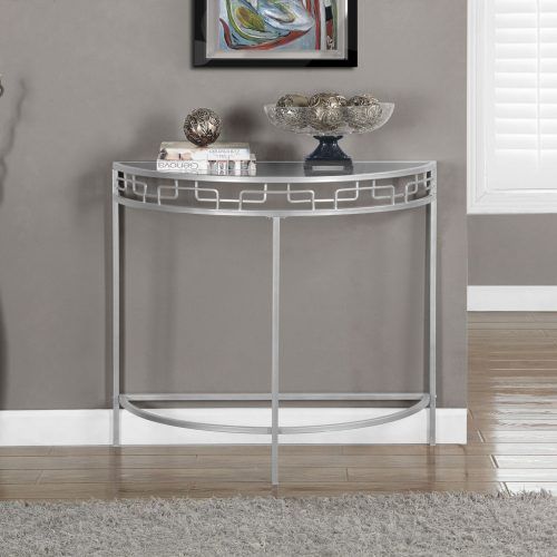 Antique Silver Aluminum Console Tables (Photo 7 of 20)