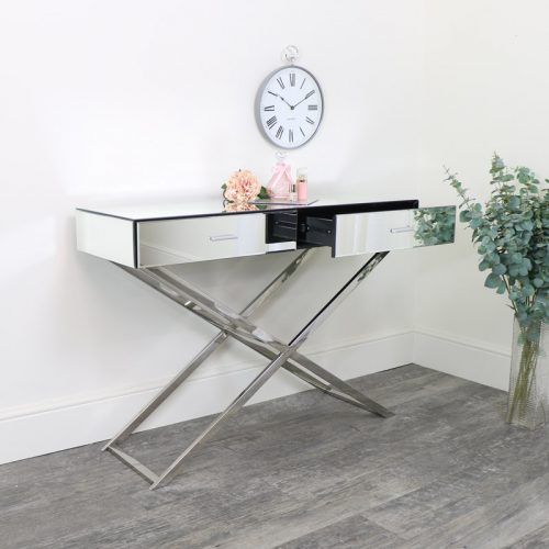 Metallic Silver Console Tables (Photo 16 of 20)
