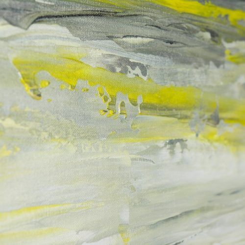 Yellow And Grey Abstract Wall Art (Photo 15 of 20)