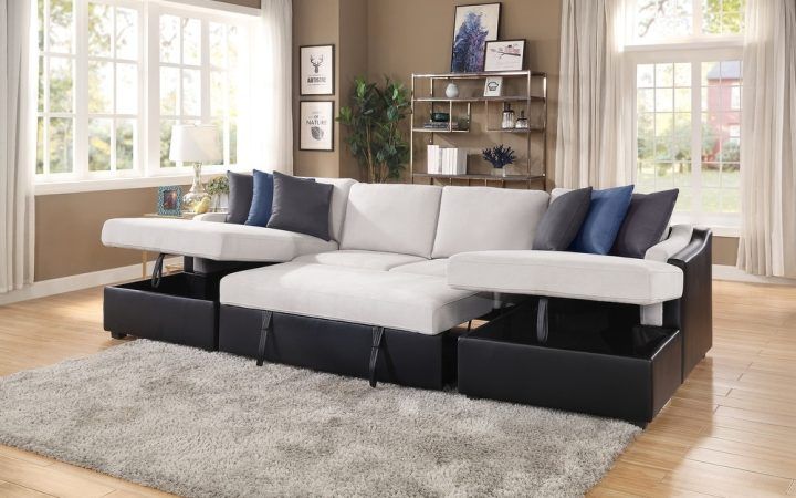 20 Ideas of U-shaped Sectional Sofa with Pull-out Bed